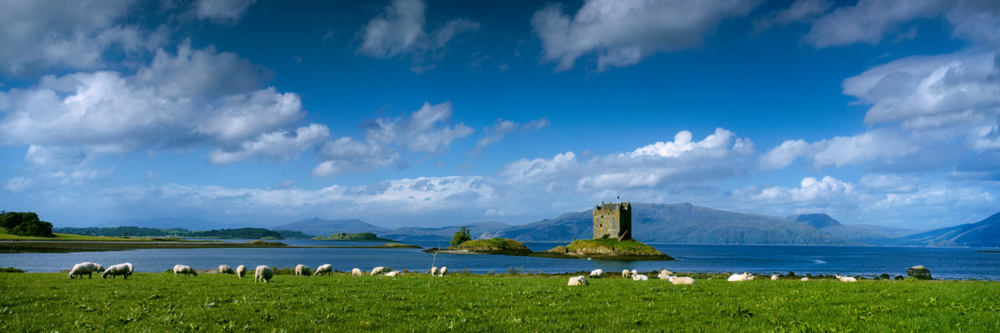 Herve Sentucq - Castle Stalker, Loch Laich