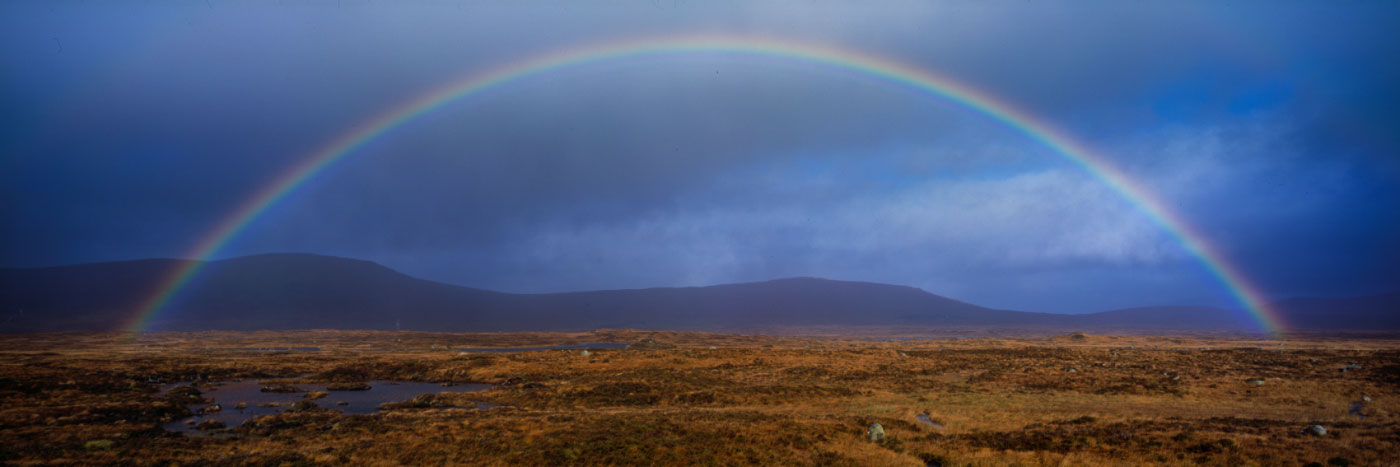 Herve Sentucq - Arc-en-ciel, Rannoch Moor