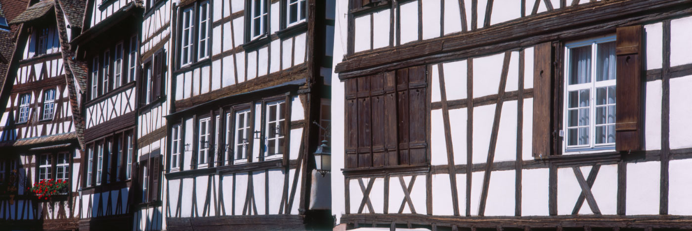 Herve Sentucq - Maisons à colombages, centre de Strasbourg