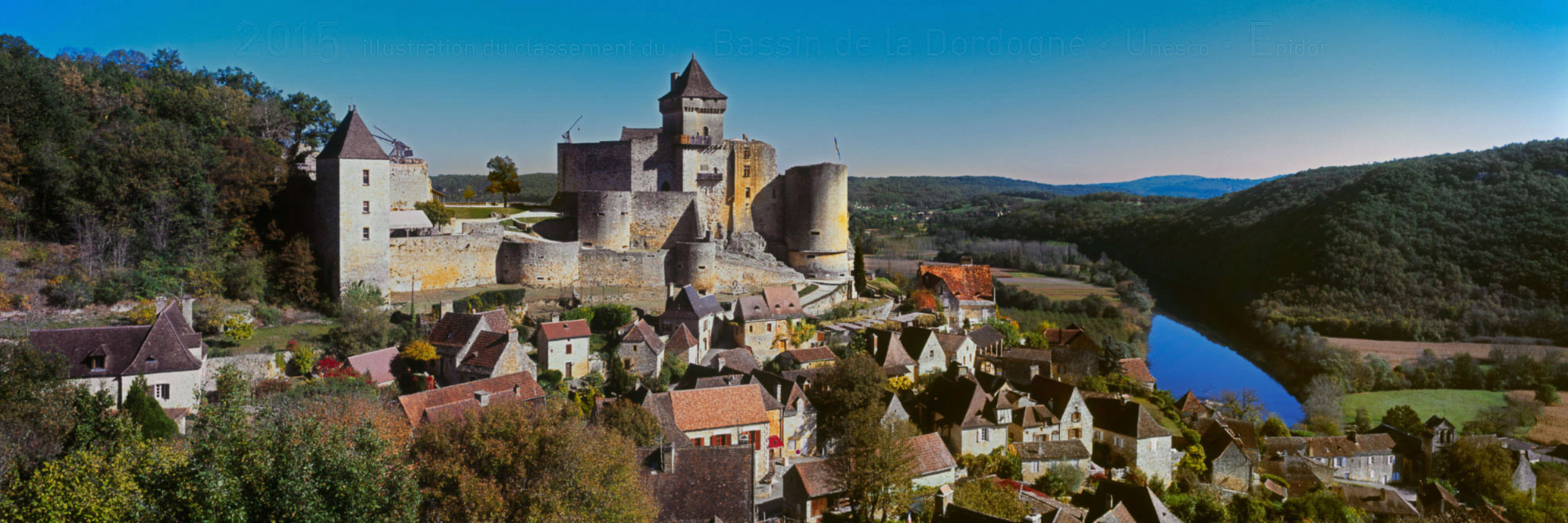 Herve Sentucq - Château-Fort et village de Castelnaud