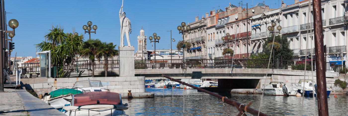 Herve Sentucq - Canal royal, Sète