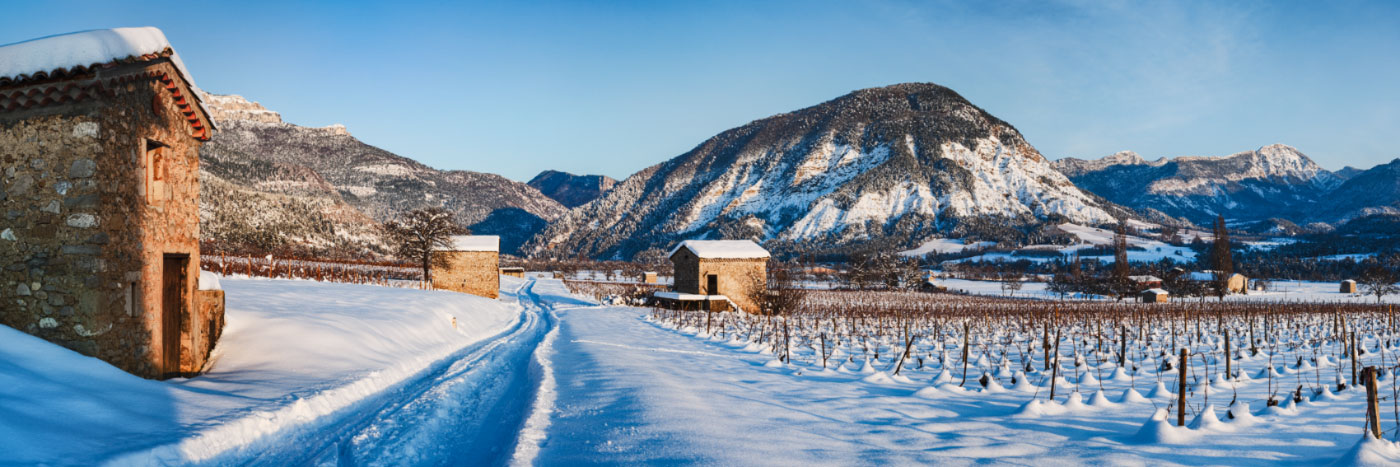 Herve Sentucq - Vignes et cabanons, Châtillon-en-Diois, Vercors