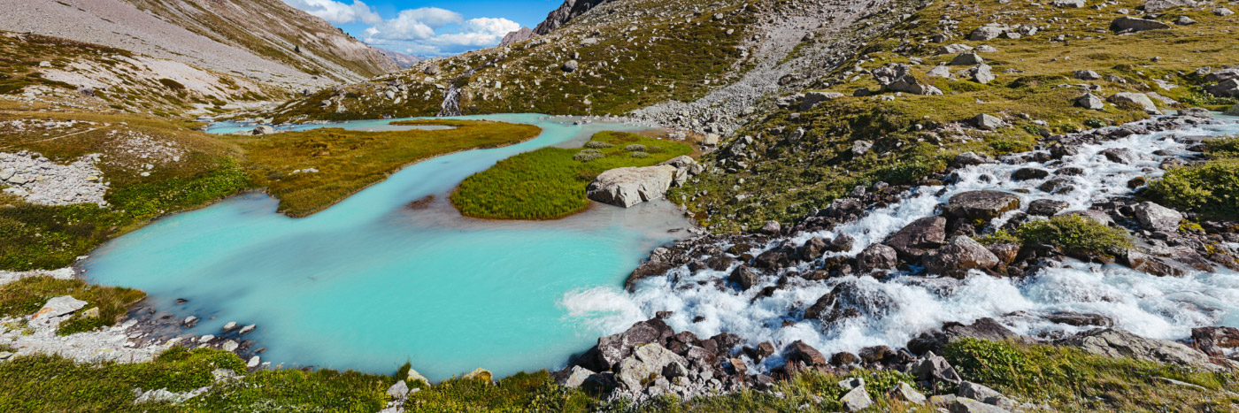 Herve Sentucq - Réou d'Arsines, Vallon du Petit Tabuc, Ecrins