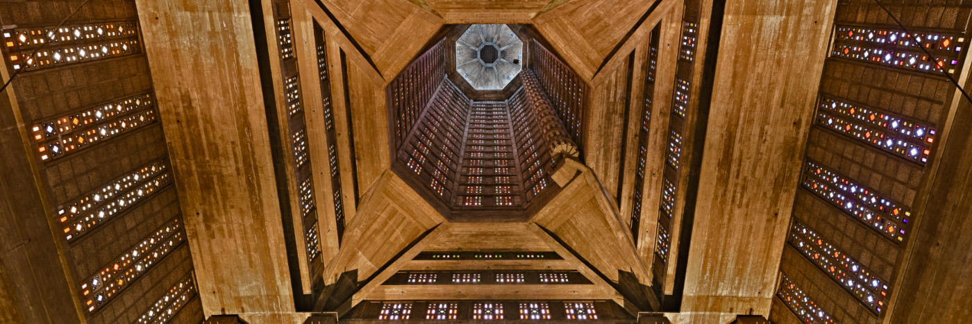 Herve Sentucq - Le clocher de l'église Saint-Joseph vu du coeur, Le Havre