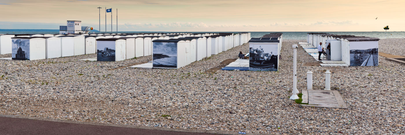 Herve Sentucq - Cabines de bains, Le Havre