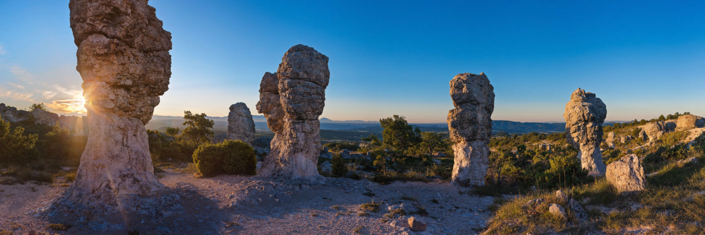 Herve Sentucq - Rochers des Mourres, Forcalquier, Lubéron