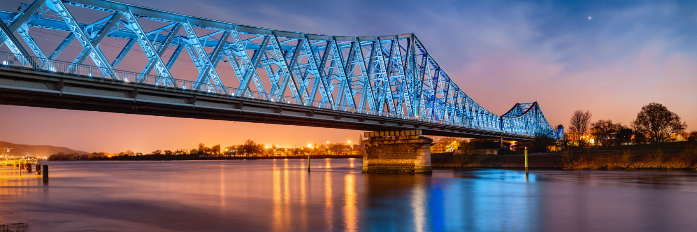 Herve Sentucq - Pont ferroviaire d'Eauplet, Rouen