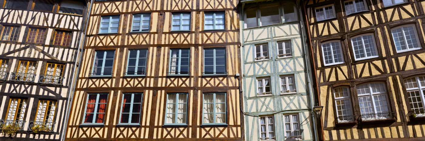 Herve Sentucq - Colombages, rue Eau de Robec, Rouen