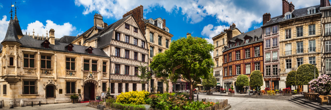 Herve Sentucq - Place de la Pucelle, Rouen