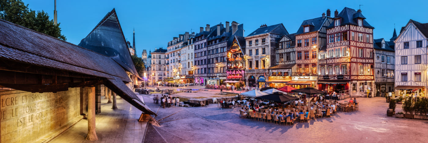 Herve Sentucq - Place du Vieux-Marché, Rouen