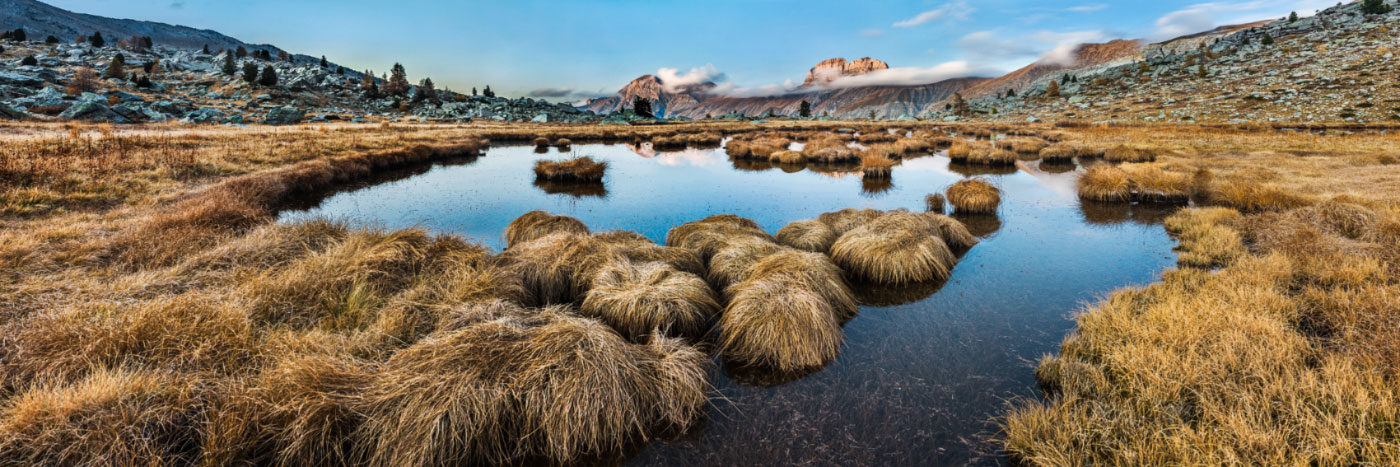 Herve Sentucq - Les Eaux-Tortes, vallée de l'Ubaye, Mercantour