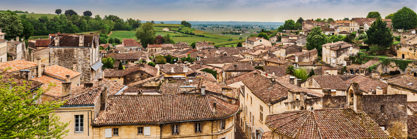 Herve Sentucq - Vue sur les toits de Saint-Emilion