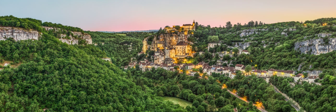 Herve Sentucq - Cité médiévale de Rocamadour, Quercy