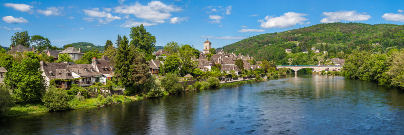 Herve Sentucq - La Dordogne à Argentat