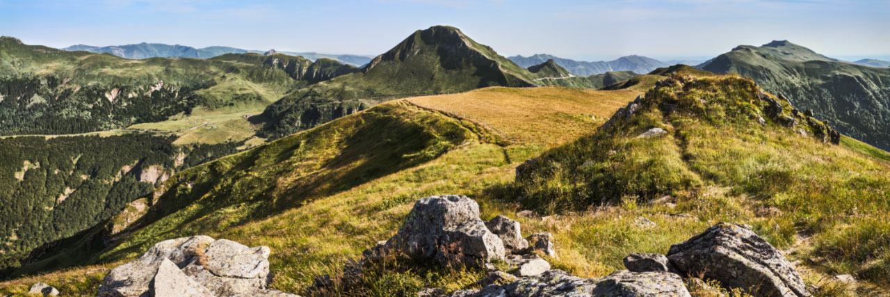 Herve Sentucq - Le Puy Mary depuis le Puy de la Tourte