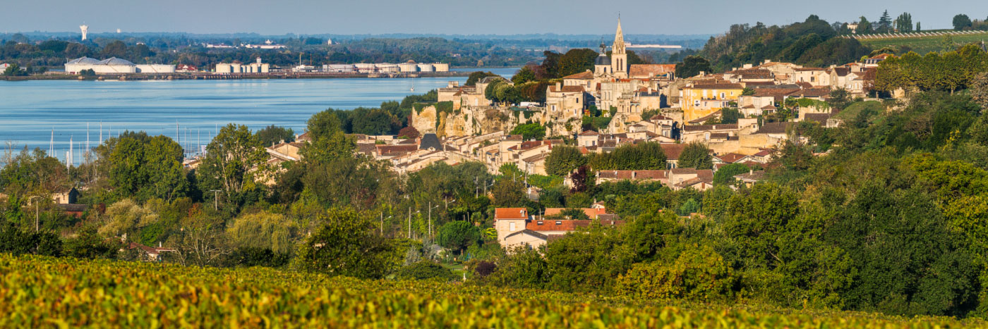 Herve Sentucq - Côteaux de Bourg et Bec d'Ambès, estuaire de la Dordogne