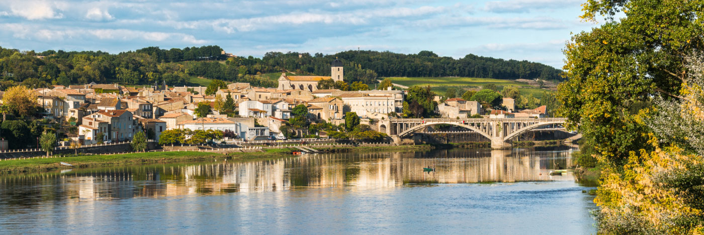 Herve Sentucq - La Dordogne à Castillon-la-Bataille