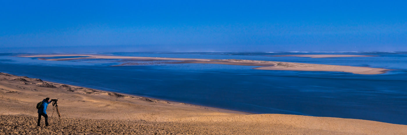 Herve Sentucq - Dune de Pyla et banc d'Arguin, côte Atlantique