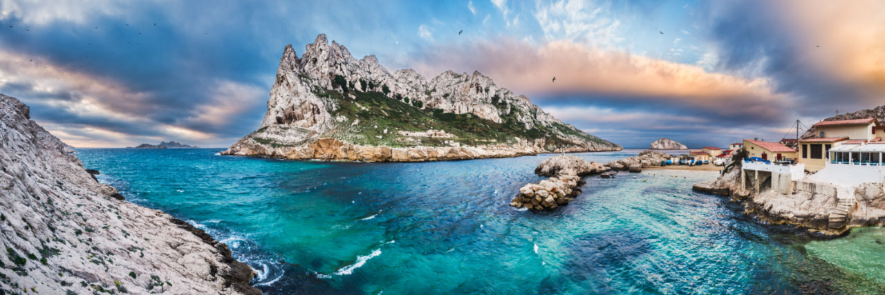 Herve Sentucq - Ile Maire et baie des Singes, Cap Croisette, Marseille