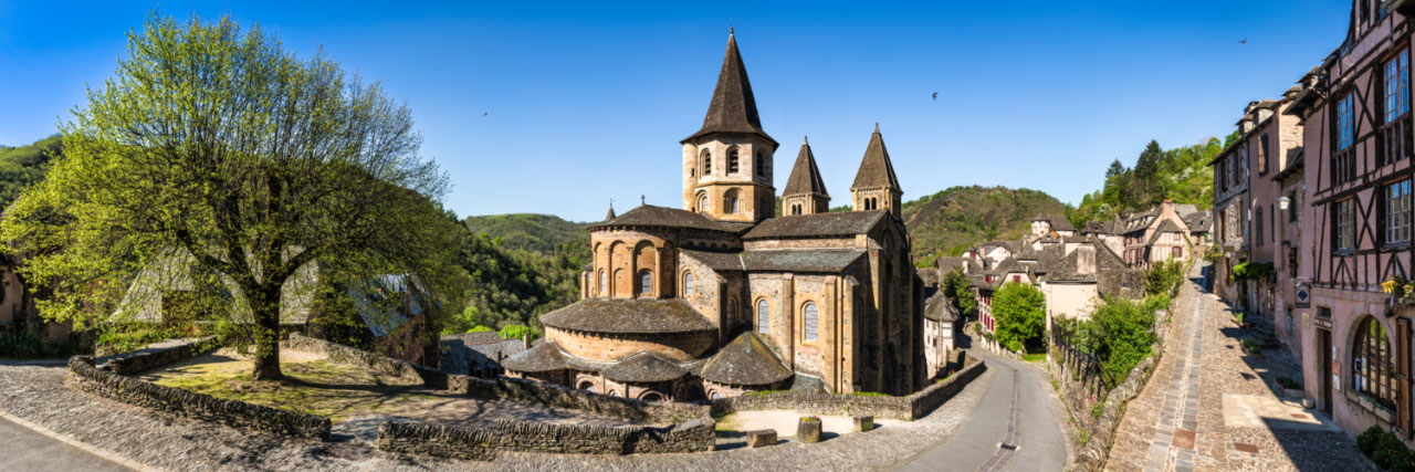 Herve Sentucq - L'abbaye Sainte-Foy de Conques, Rouergue