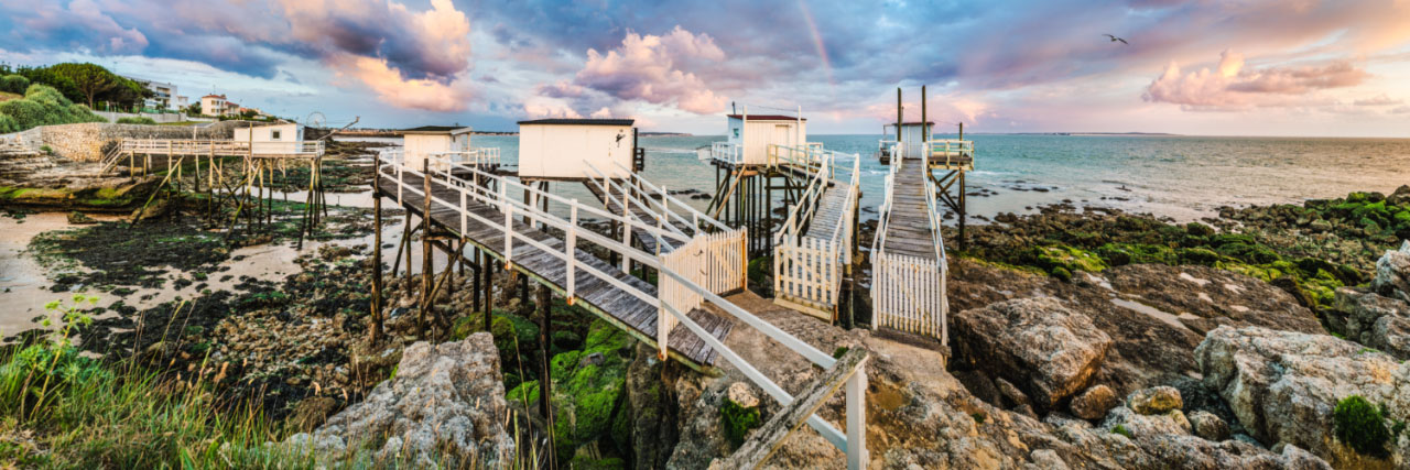 Herve Sentucq - Carrelets, Pointe du Chay, Royan, Côte Atlantique