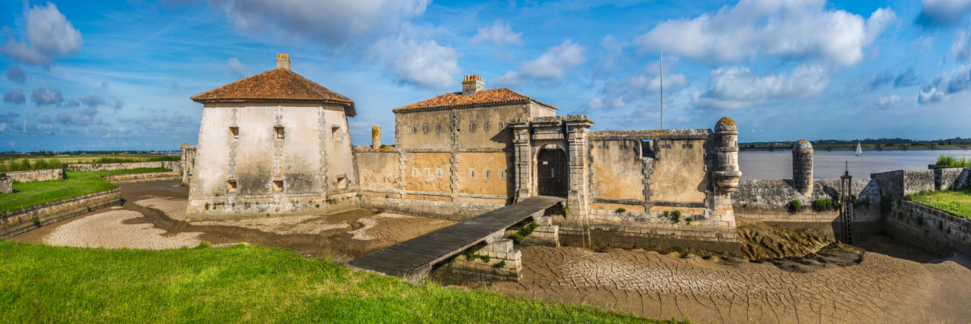 Herve Sentucq - Fort Lupin (défendant l'accès à Rochefort), estuaire de la Charente