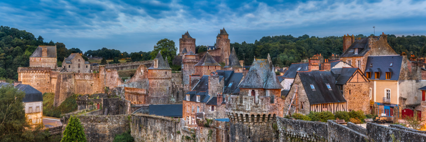 Herve Sentucq - Château de la ville médiévale de Fougères