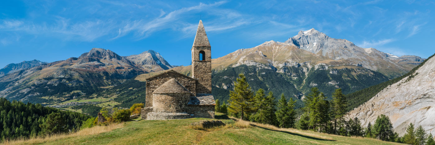 Herve Sentucq - Eglise de St-Pierre-d'Extravache, Bramans, Maurienne 