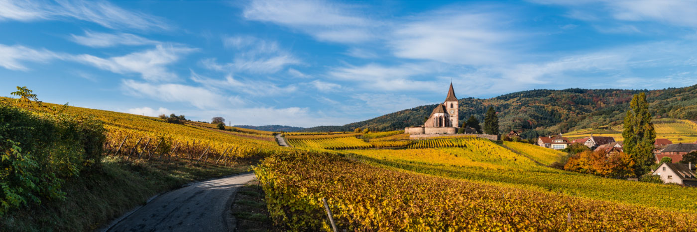 Herve Sentucq - L'église fortifiée de Hunawihr, Alsace