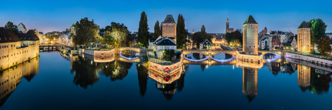 Herve Sentucq - Les ponts couverts de Strasbourg