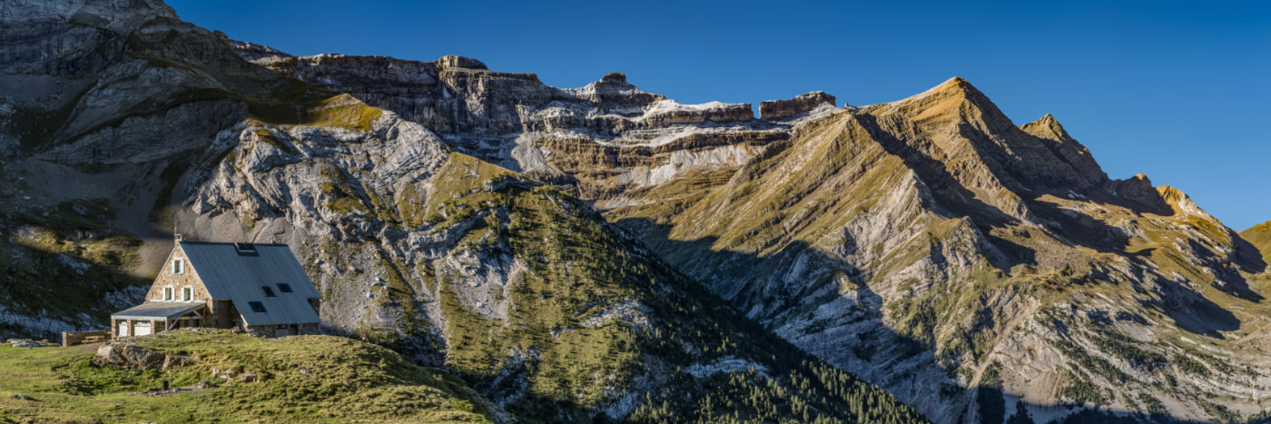 Herve Sentucq - Cirque de Gavarnie et refuge de l'Espuguettes, Pyrénées