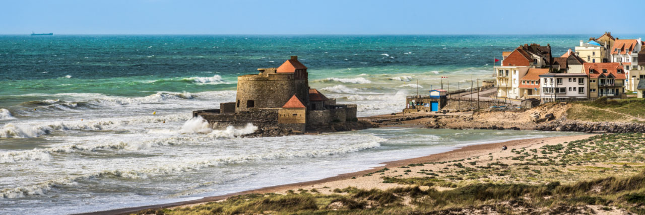 Herve Sentucq - Dunes de la Slack et Fort (Vauban) d'Ambleteuse