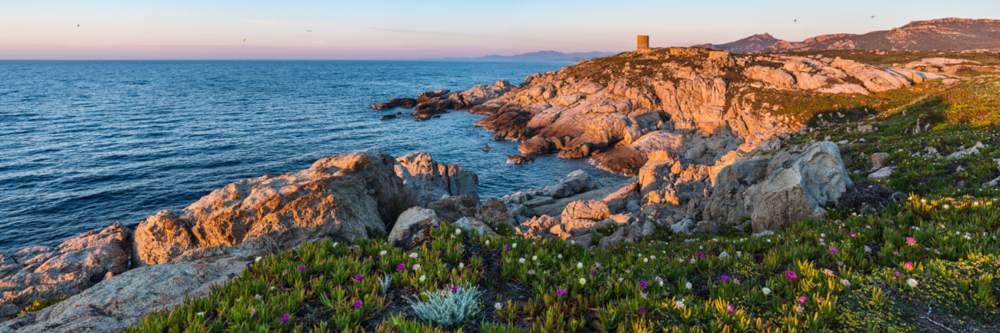 Herve Sentucq - Tour génoise, Punta Spano, Lumio, Balagne