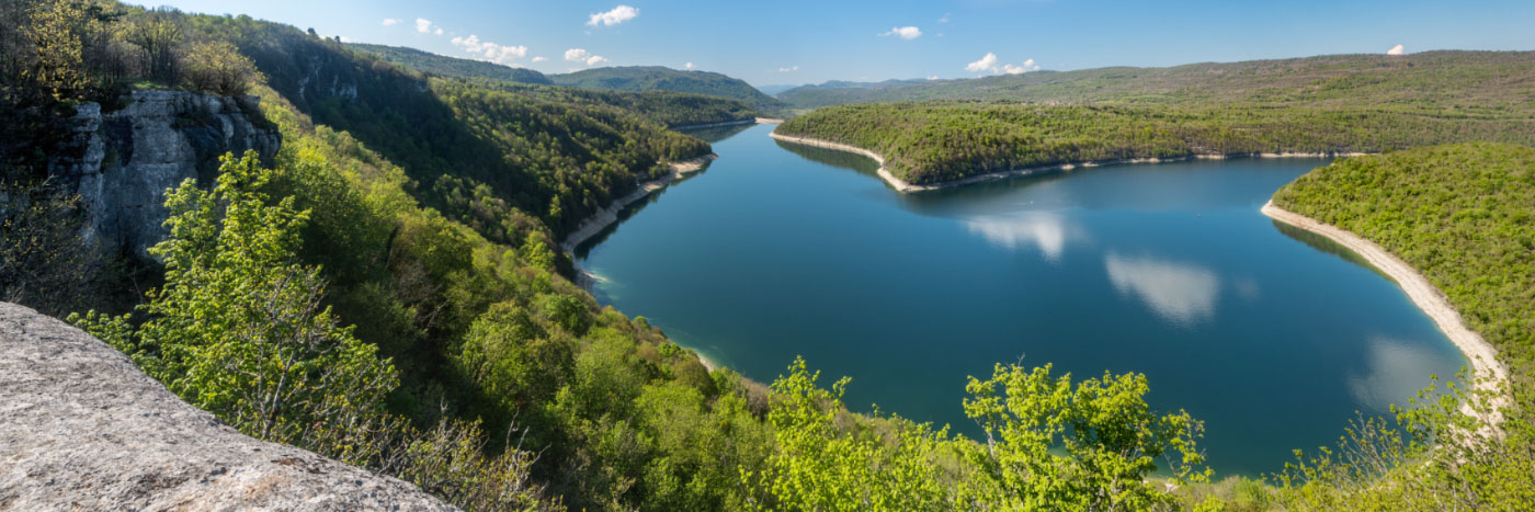 Herve Sentucq - Belvédère sur le lac de Vouglans