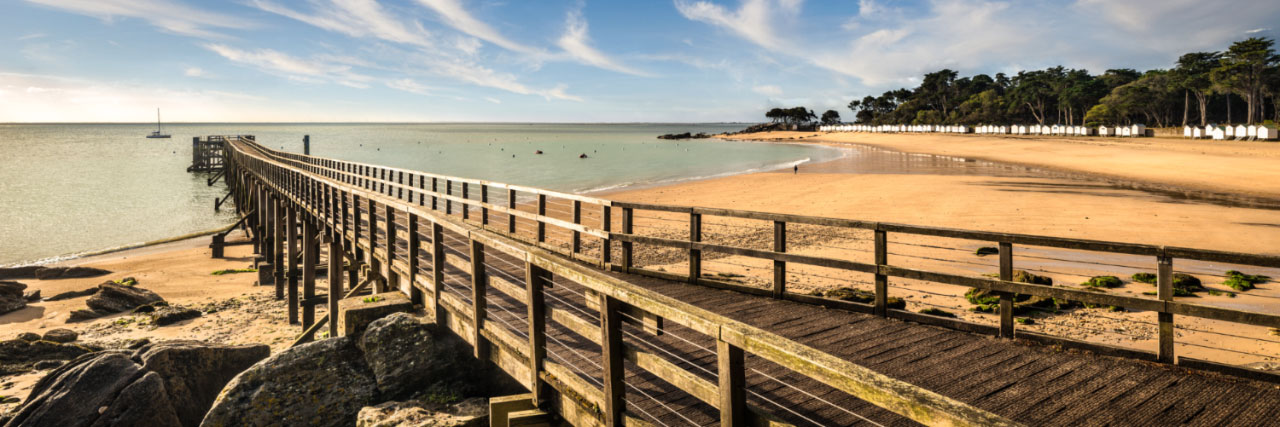 Herve Sentucq - Jetée de la plage des Dames, île de Noirmoutier