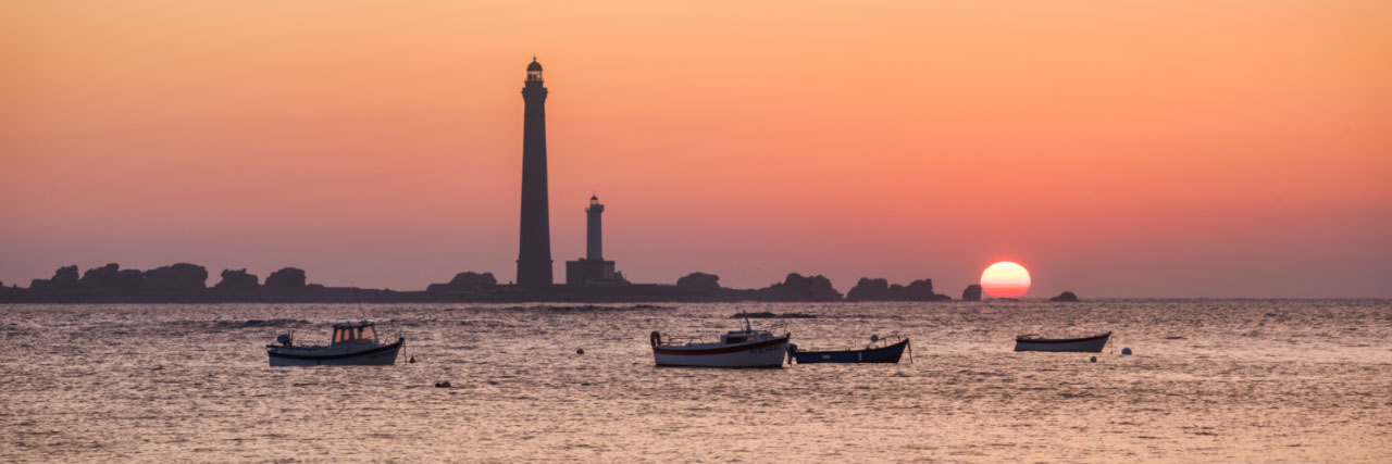 Herve Sentucq - Phare de l'île Vierge, côte des Abers