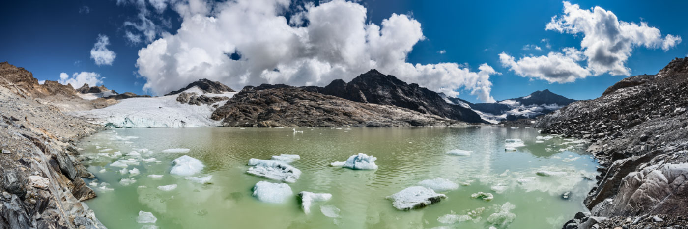 Herve Sentucq - Lac glaciaire du Grand Méan (2860m), Haute Maurienne