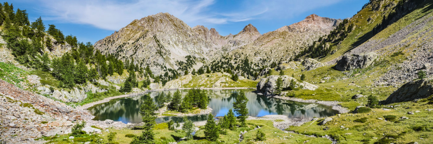 Herve Sentucq - Lac de Trécolpas, vallon du Boréon, Mercantour