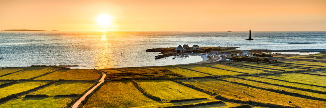 Herve Sentucq - Phare et port de Goury, La Hague, Cotentin