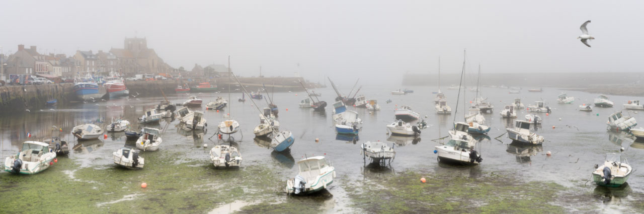 Herve Sentucq - Port d'échouage de Barfleur, côte du Val de Saire