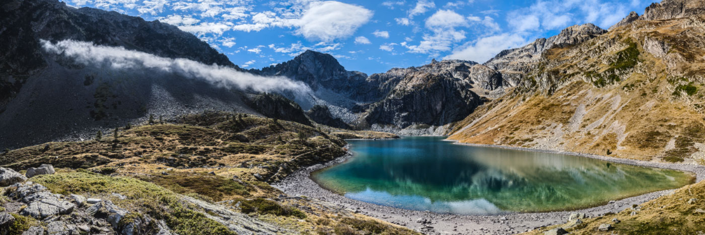 Herve Sentucq - Lac bleu d'Ilhéou, Cauterets