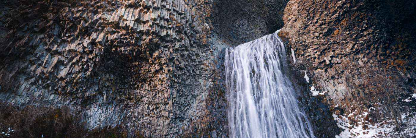 Herve Sentucq - Cascade du Ray-Pic, site naturel volcanique