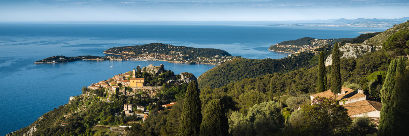 Herve Sentucq - Eze, Saint-Jean-Cap-Ferrat,la méditerranée, Côte d'Azur 