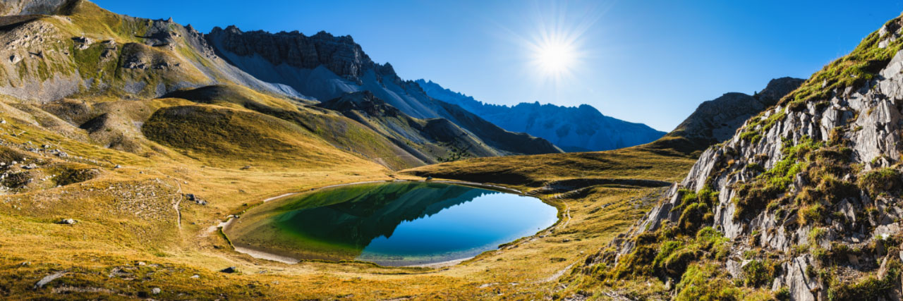 Herve Sentucq - Lac de Souliers et crêtes de Soubeyrane, Queyras