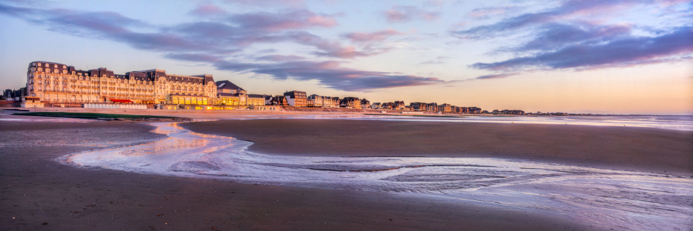 Herve Sentucq - Plage du Grand Hôtel de Cabourg, Côte Fleurie