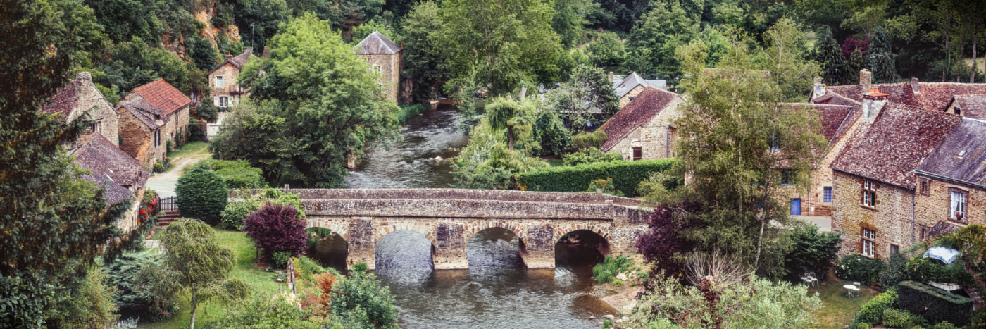 Herve Sentucq - La Sarthe à Saint-Ceneri-le-Gerei