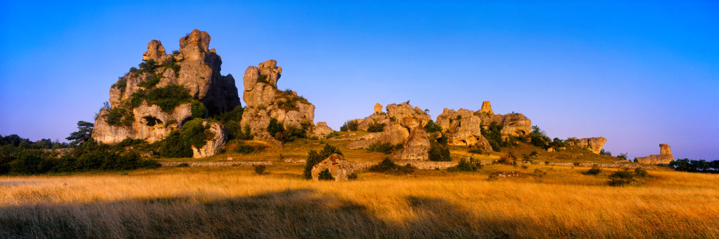 Herve Sentucq - Rocher de Roques Altes, Causses noires