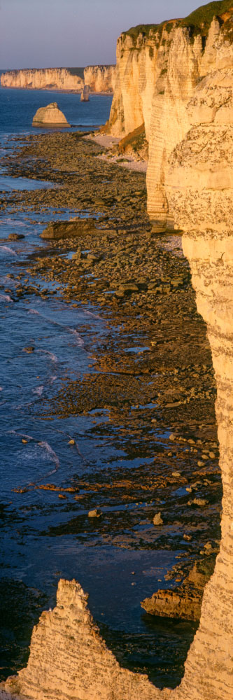 Herve Sentucq - Falaise d'Amont, Aiguille de Belval, Etretat, Côte d'Albâtre