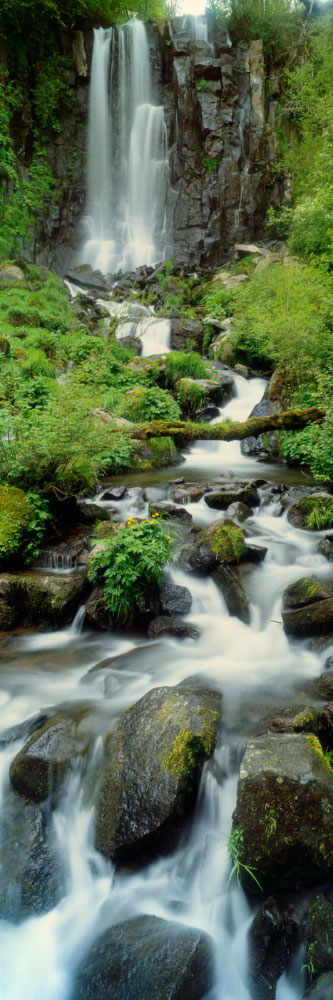 Herve Sentucq - Cascade d'Anglard (ou de Vaucoux), Sancy