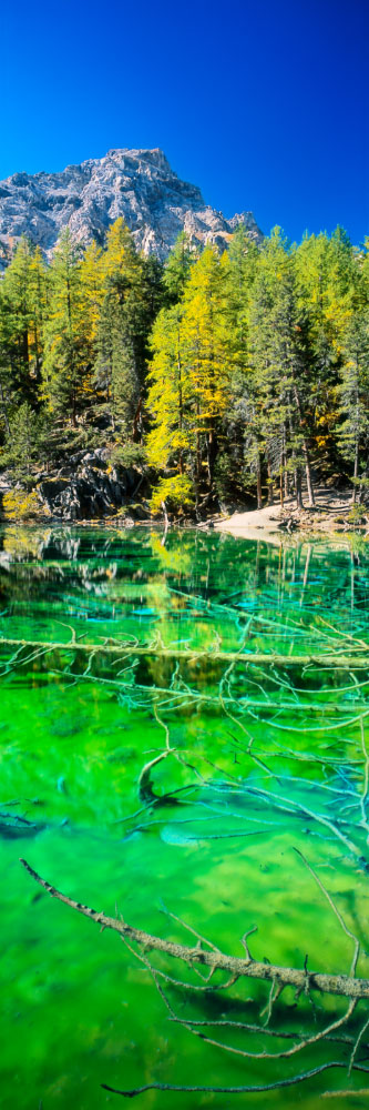 Herve Sentucq - Lac Vert (Lago Verde), Vallée étroite, Massif des Cerces